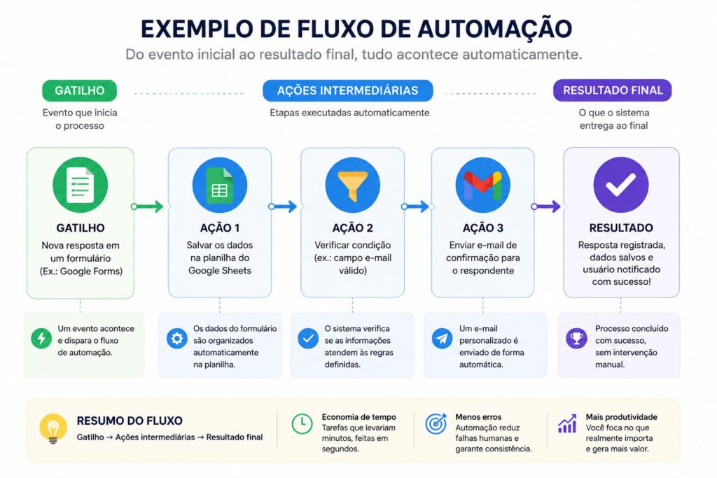 Fluxo de Automação - Como criar um sistema digital automatizado