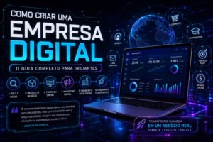 como criar uma empresa digital