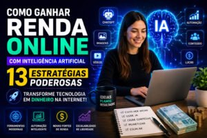 como ganhar renda online com inteligência artificial