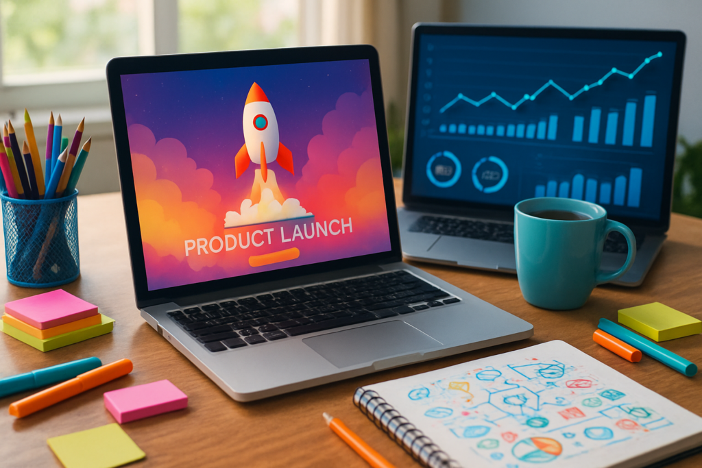 Interface do site Product Hunt para lançamento de produtos
